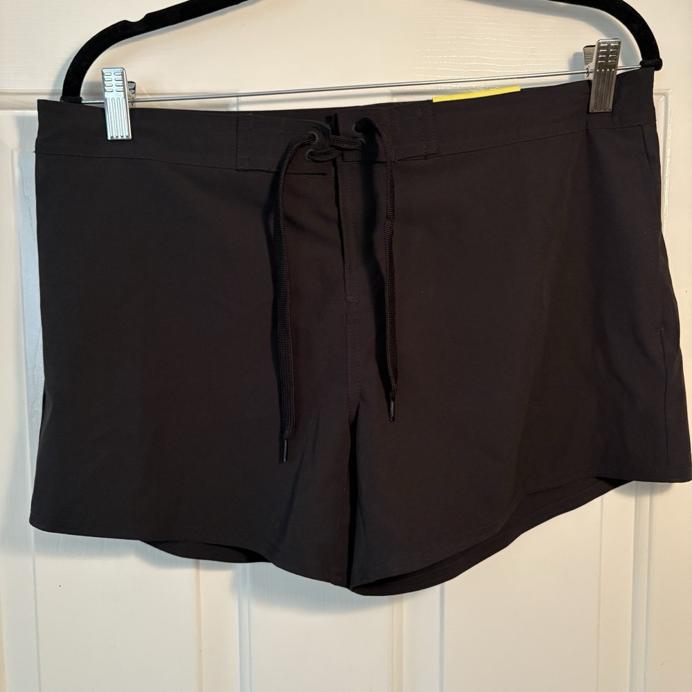 O'Rageous Juniors Swim Solid True‎ Board Short Caviar- Size L
